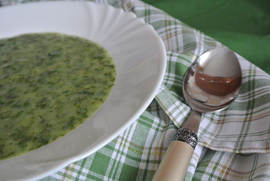 zupa krem z jarmuzu